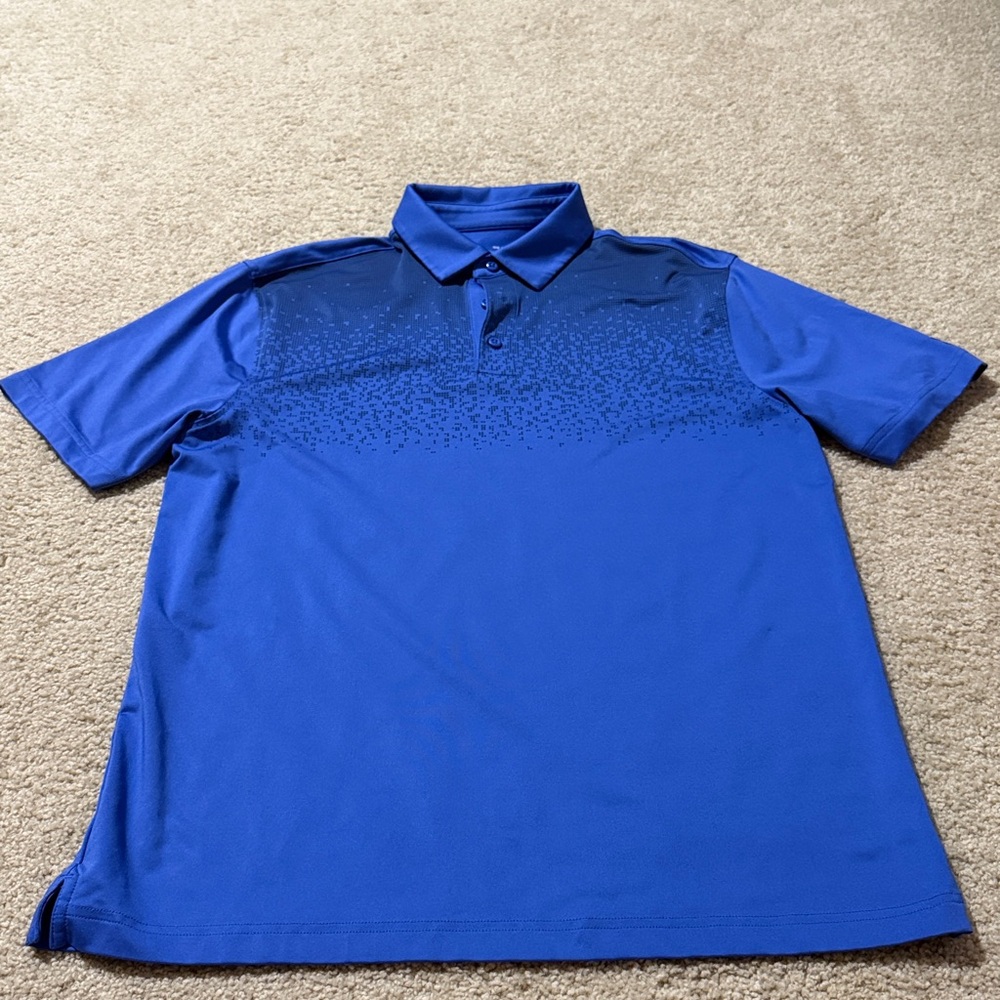 Under Armour Blue Golf Polo Shirt